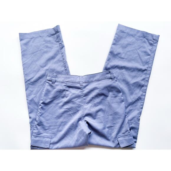 Women's Divided Loose Fit Blue Cargo Pants SIze 2 - Picture 9 of 9